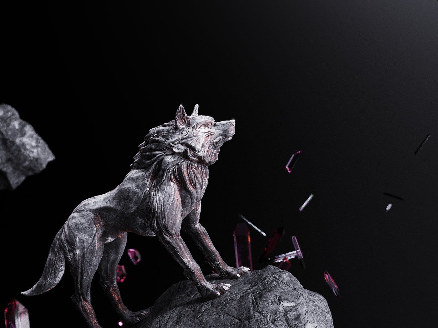 Scene rendering，