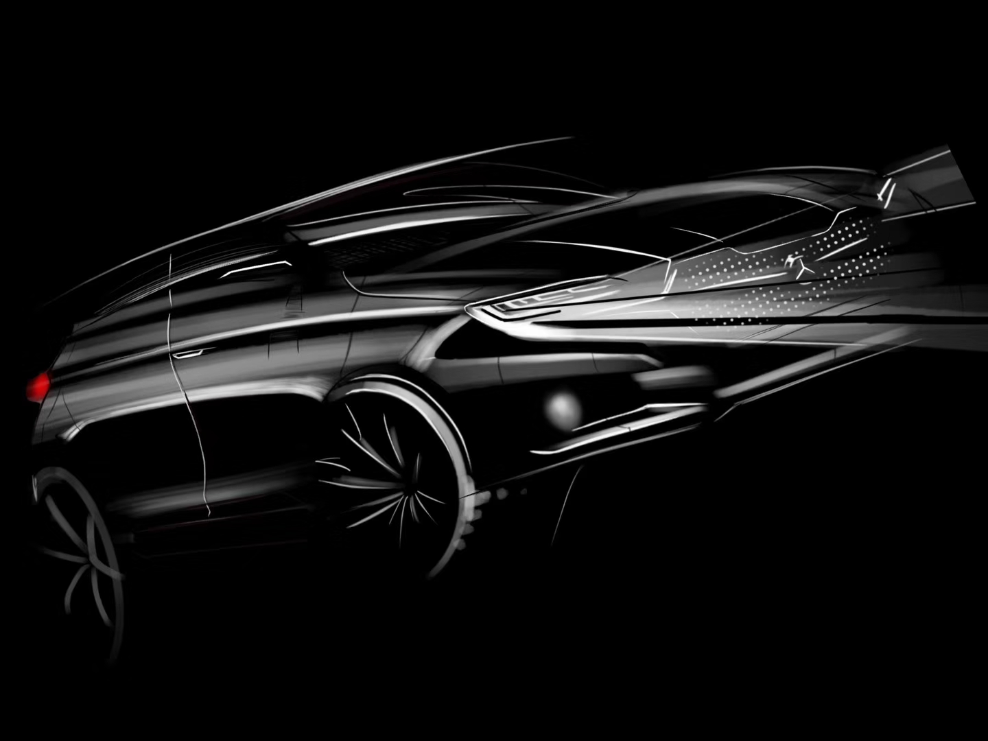 Personal works collection，Hand drawn products，Automobile design，
