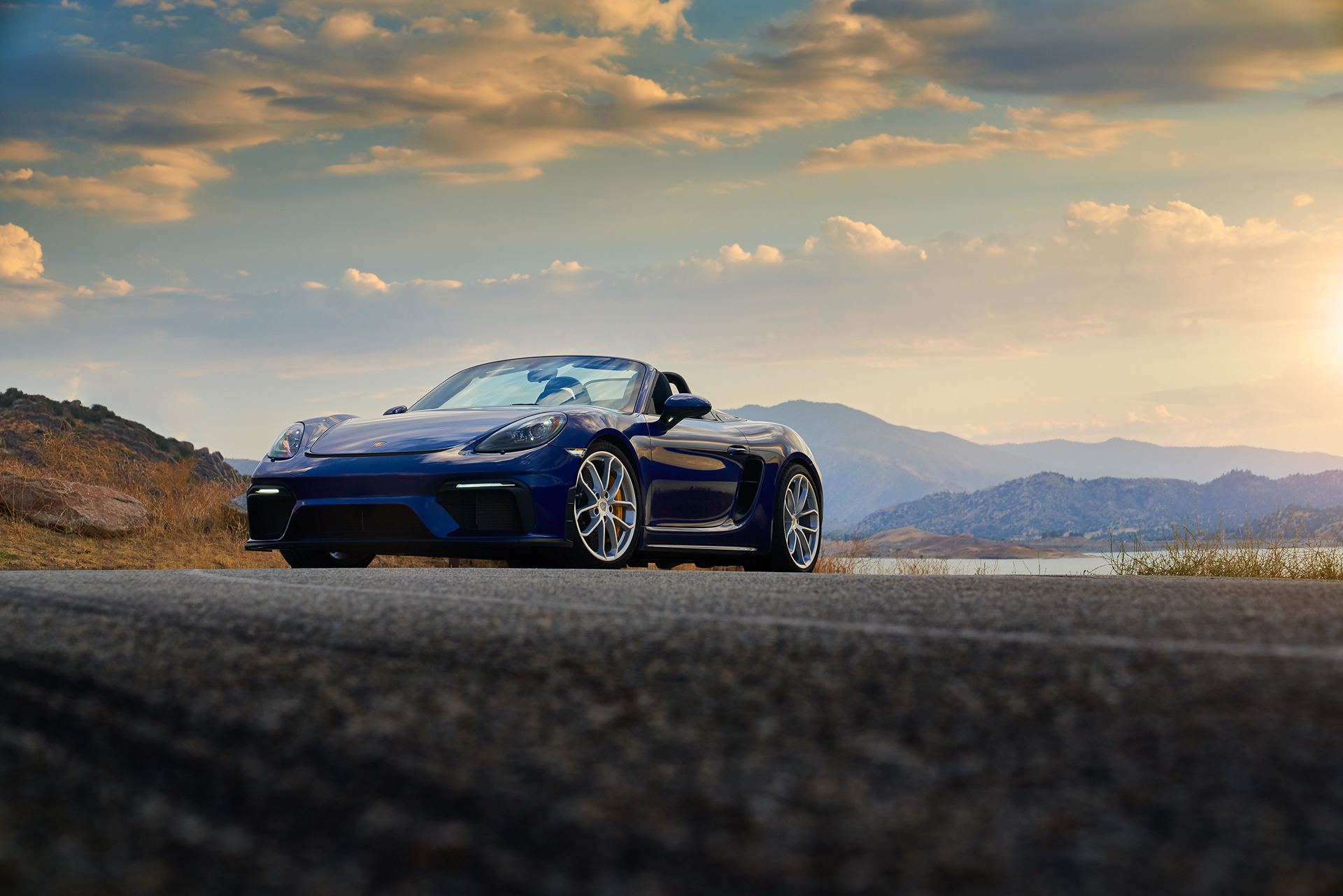 porsche，Porsche，automobile，Photography，blue，