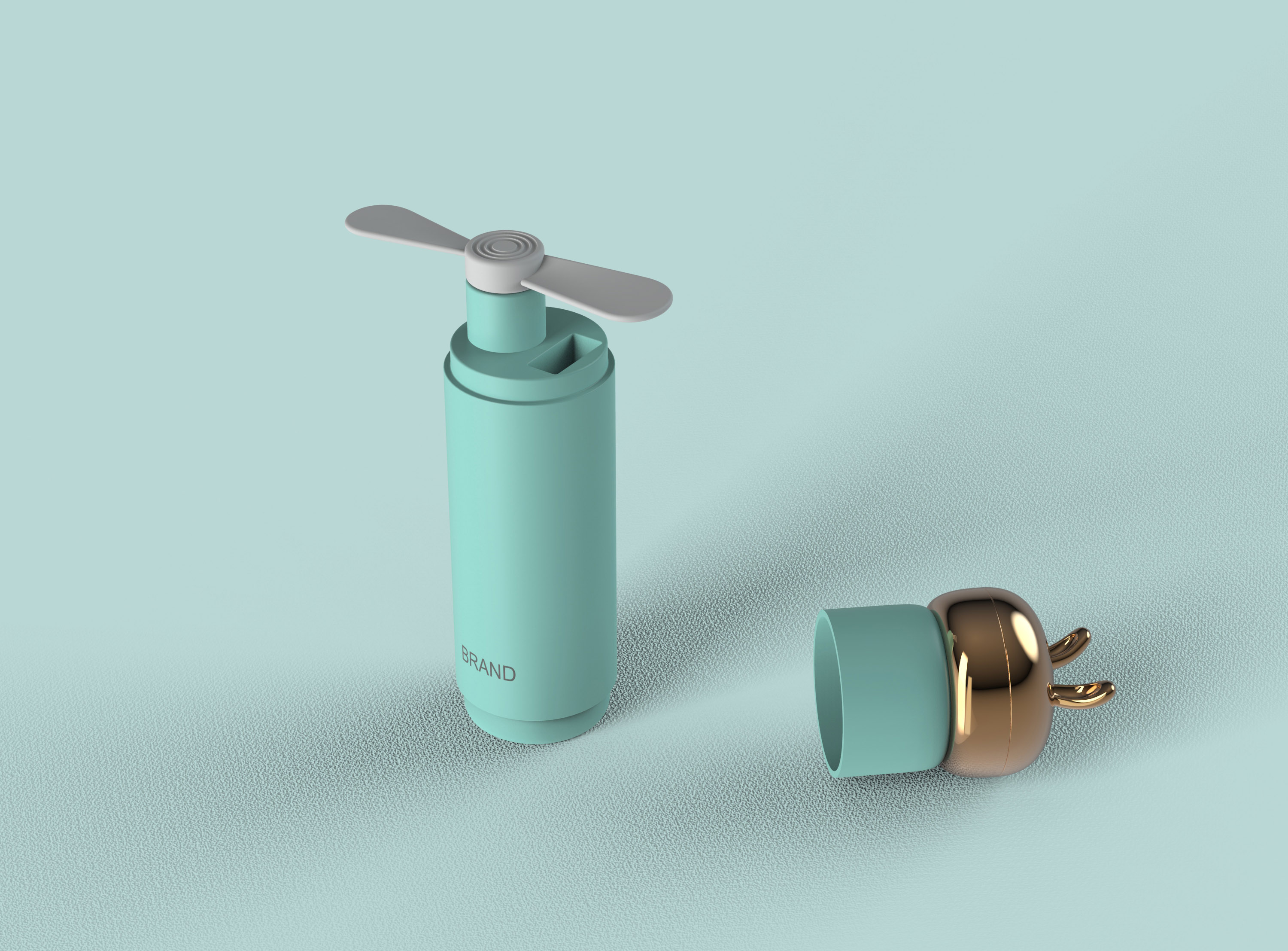 Fan，Spring，Portable，