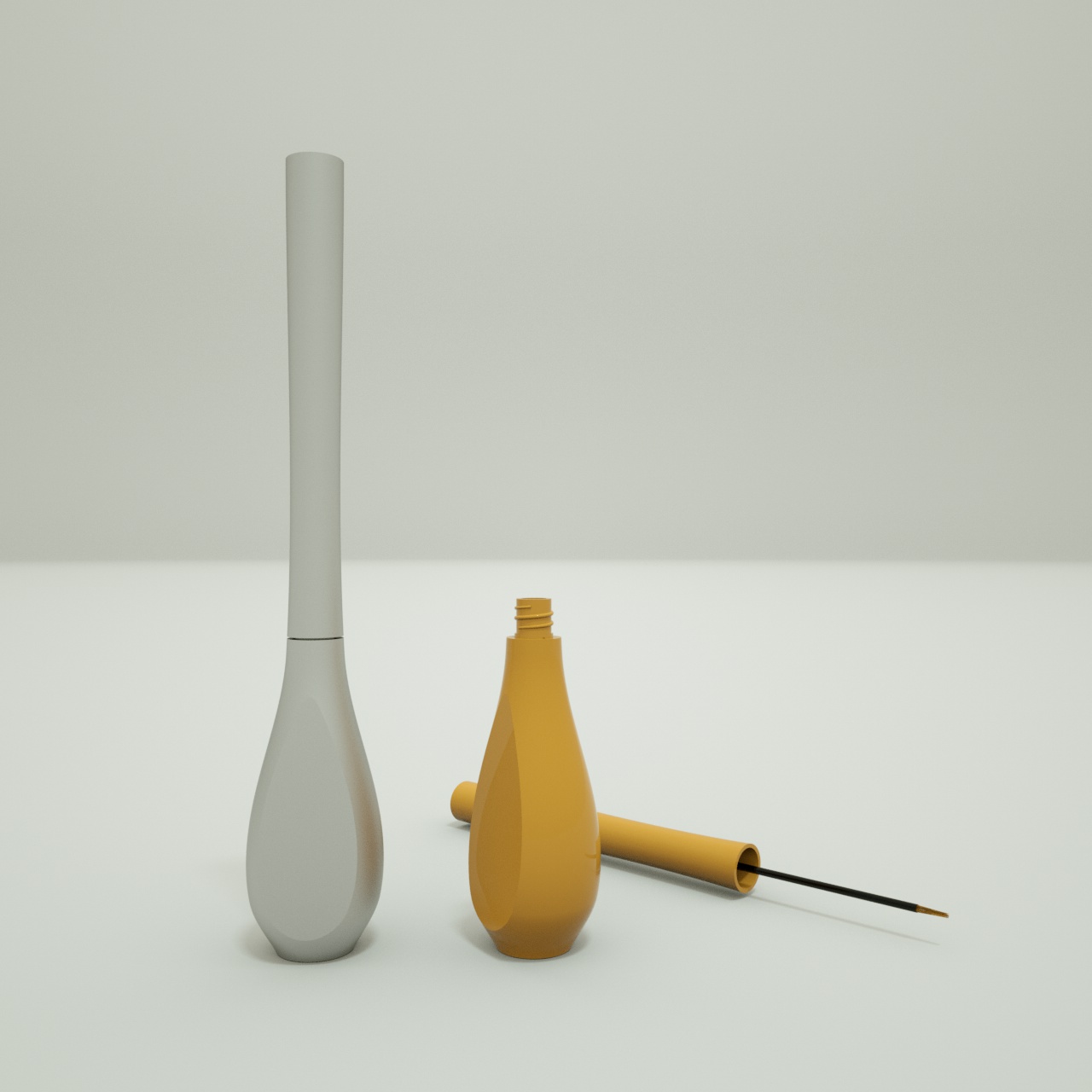 Cosmetic packaging materials，Eye liner，tear，atmosphere，concise，Aesthetic feeling，