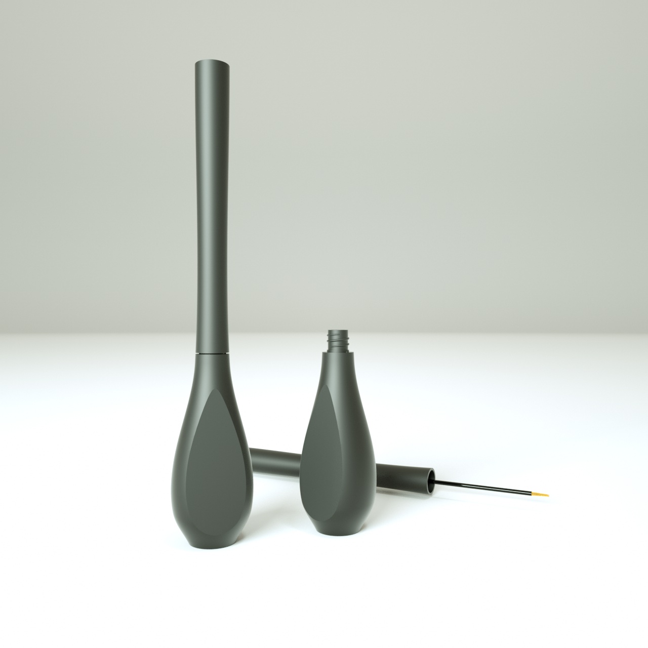 Cosmetic packaging materials，Eye liner，tear，atmosphere，concise，Aesthetic feeling，