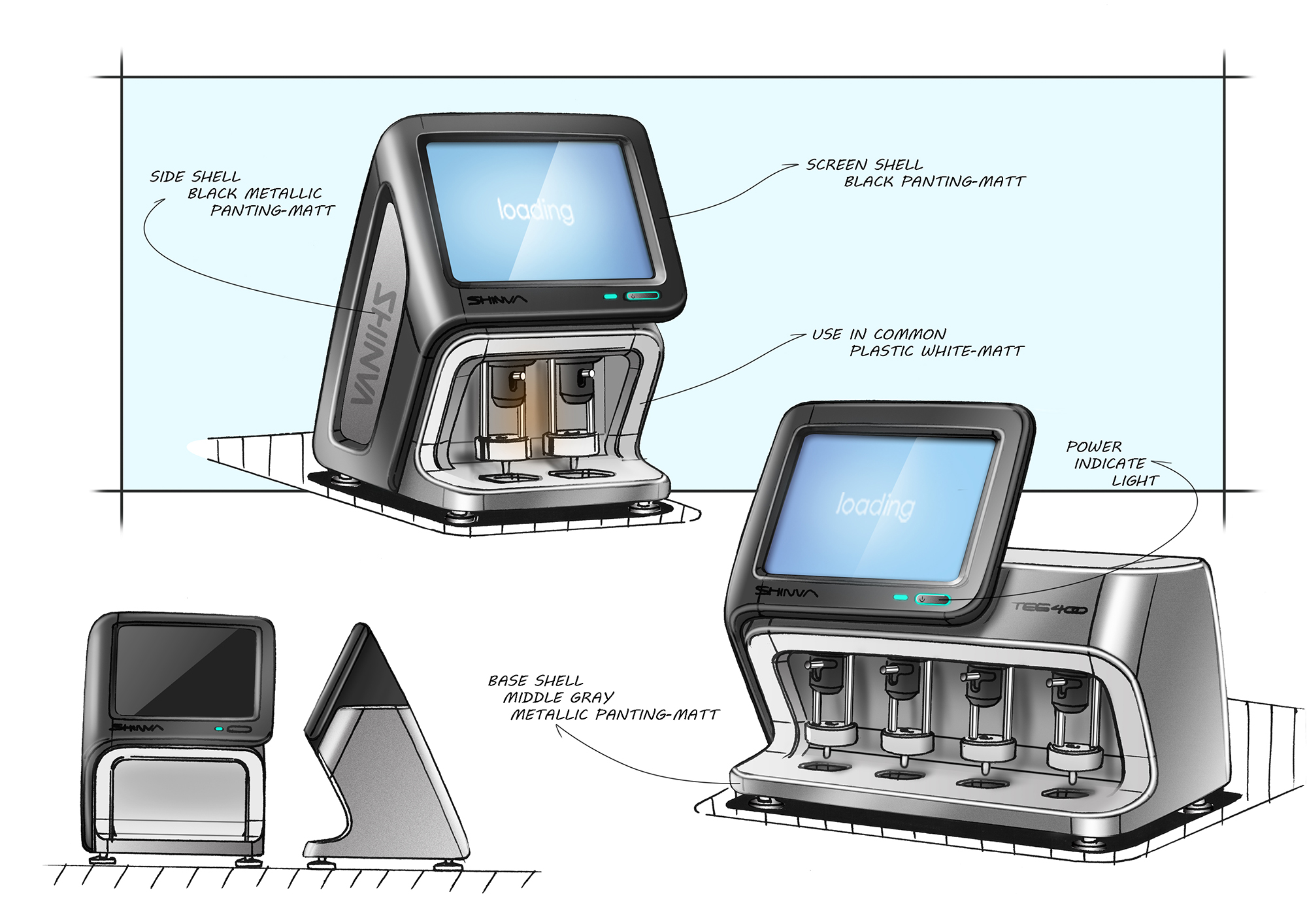 medical apparatus and instruments，product design，Appearance design，