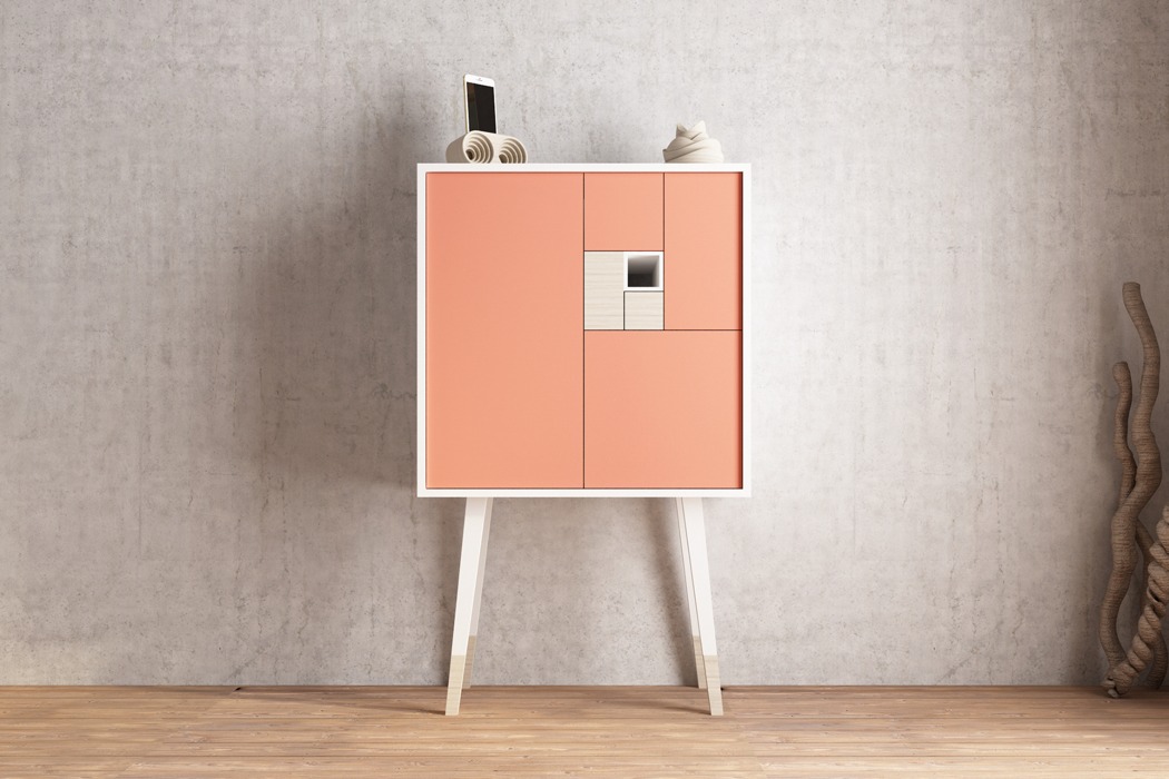 furniture，Fibonacci，sideboard，cabinet，