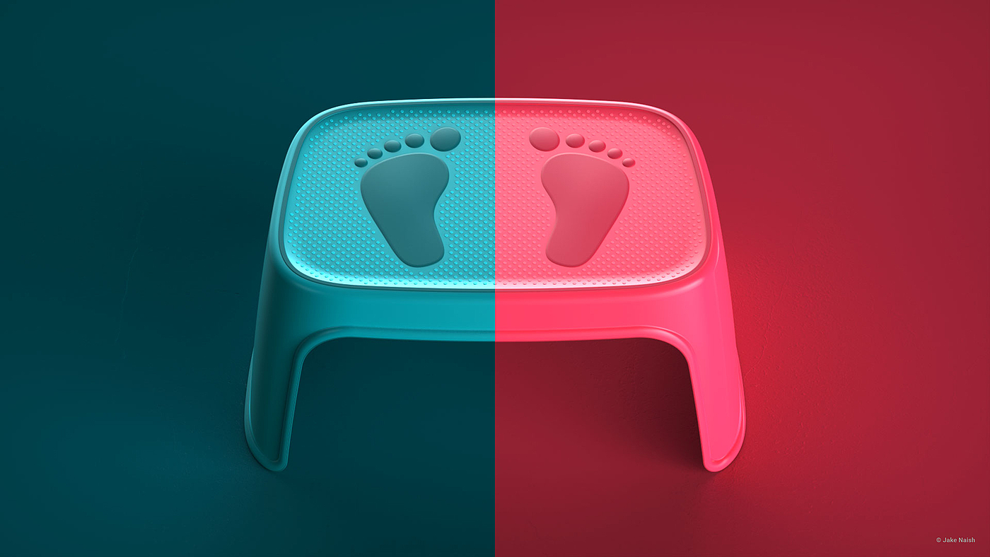 stool，multi-function，Bath stool，Jake Naish，