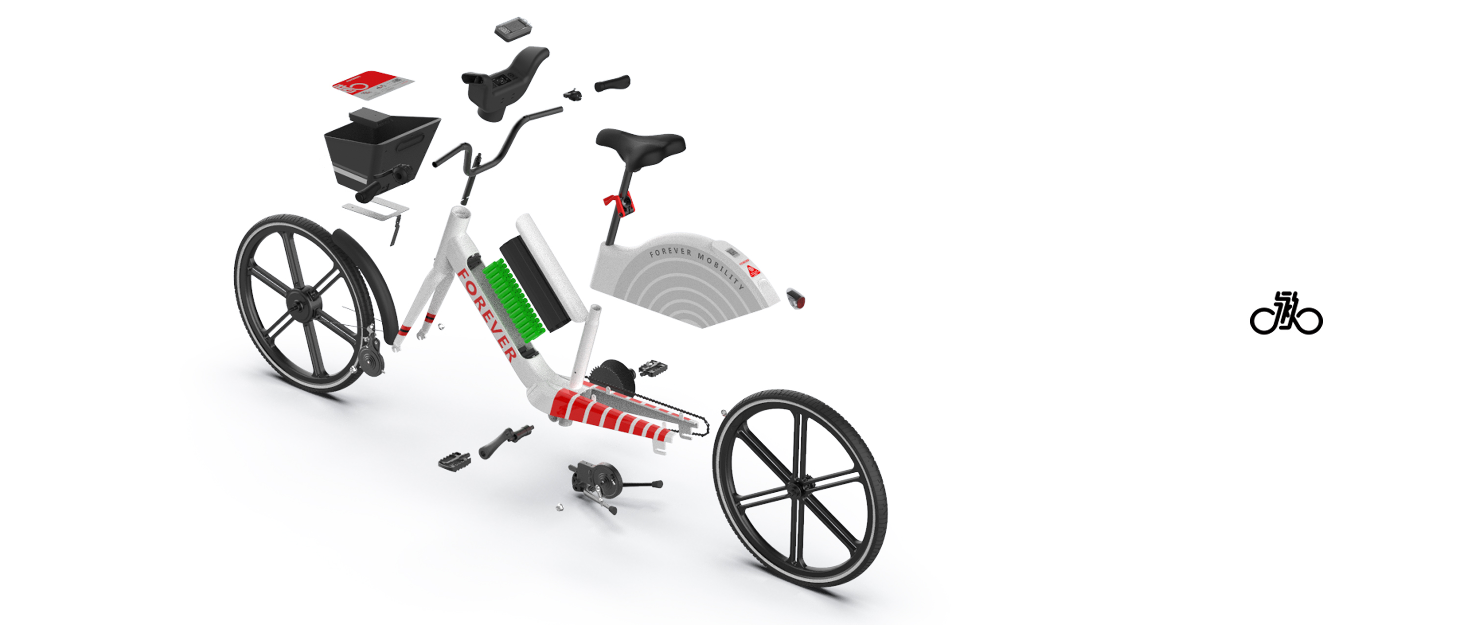 share，moped，vehicle，product design，