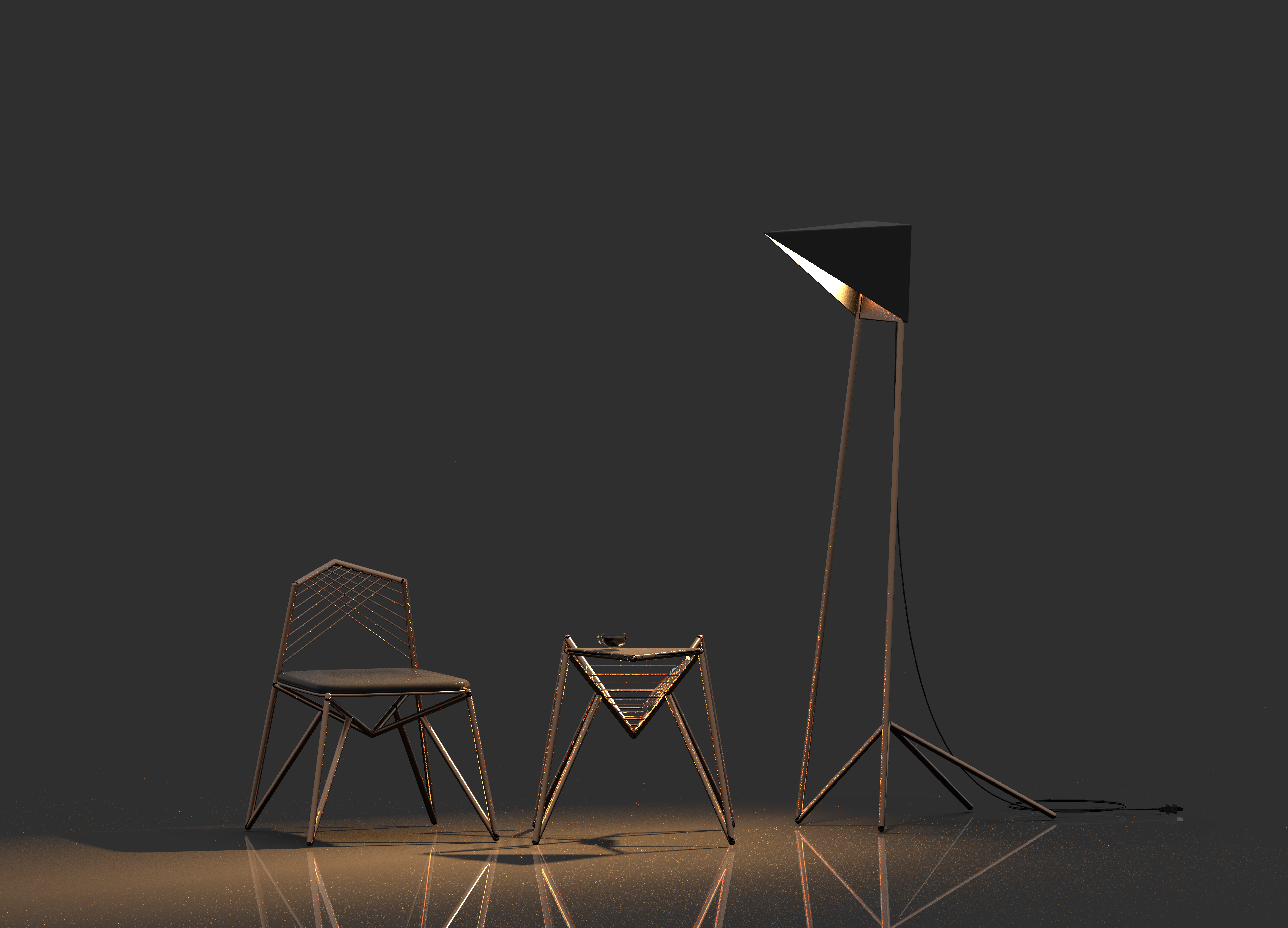 Furniture design of Ma culture，