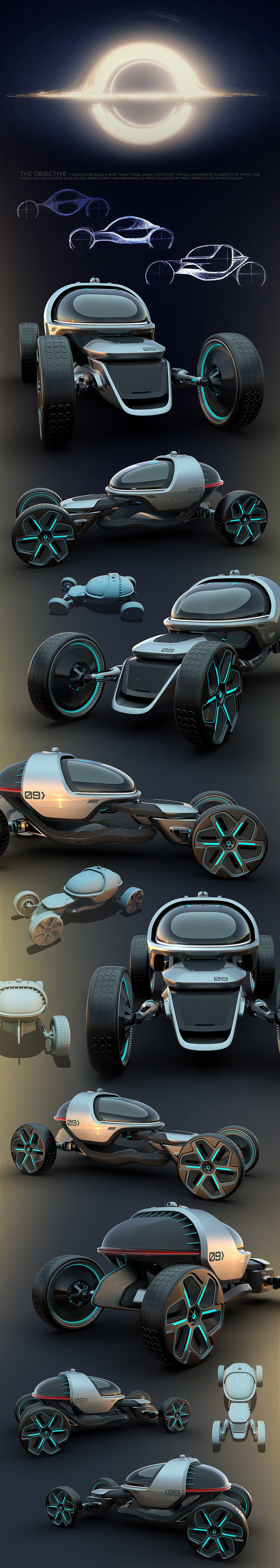 AG09，racing，Design，design sketch，