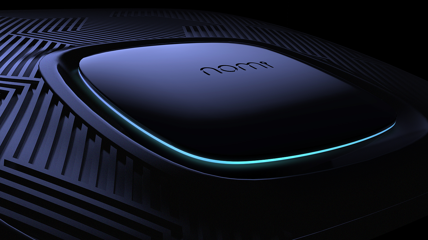 Good simple geometry，industrial design，On board system，Voice control system，
