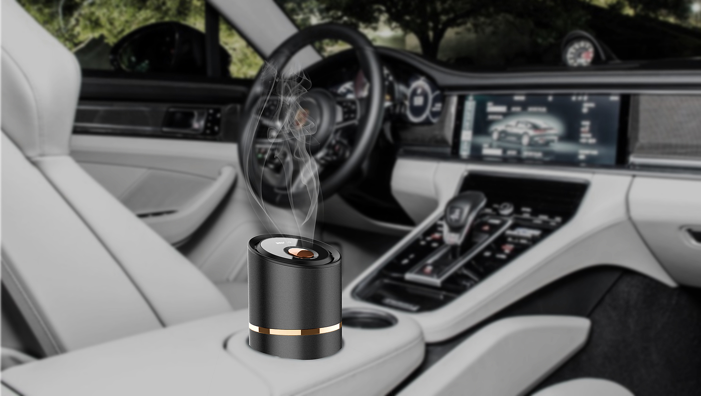 Vehicle mounted micromolecular purifier，