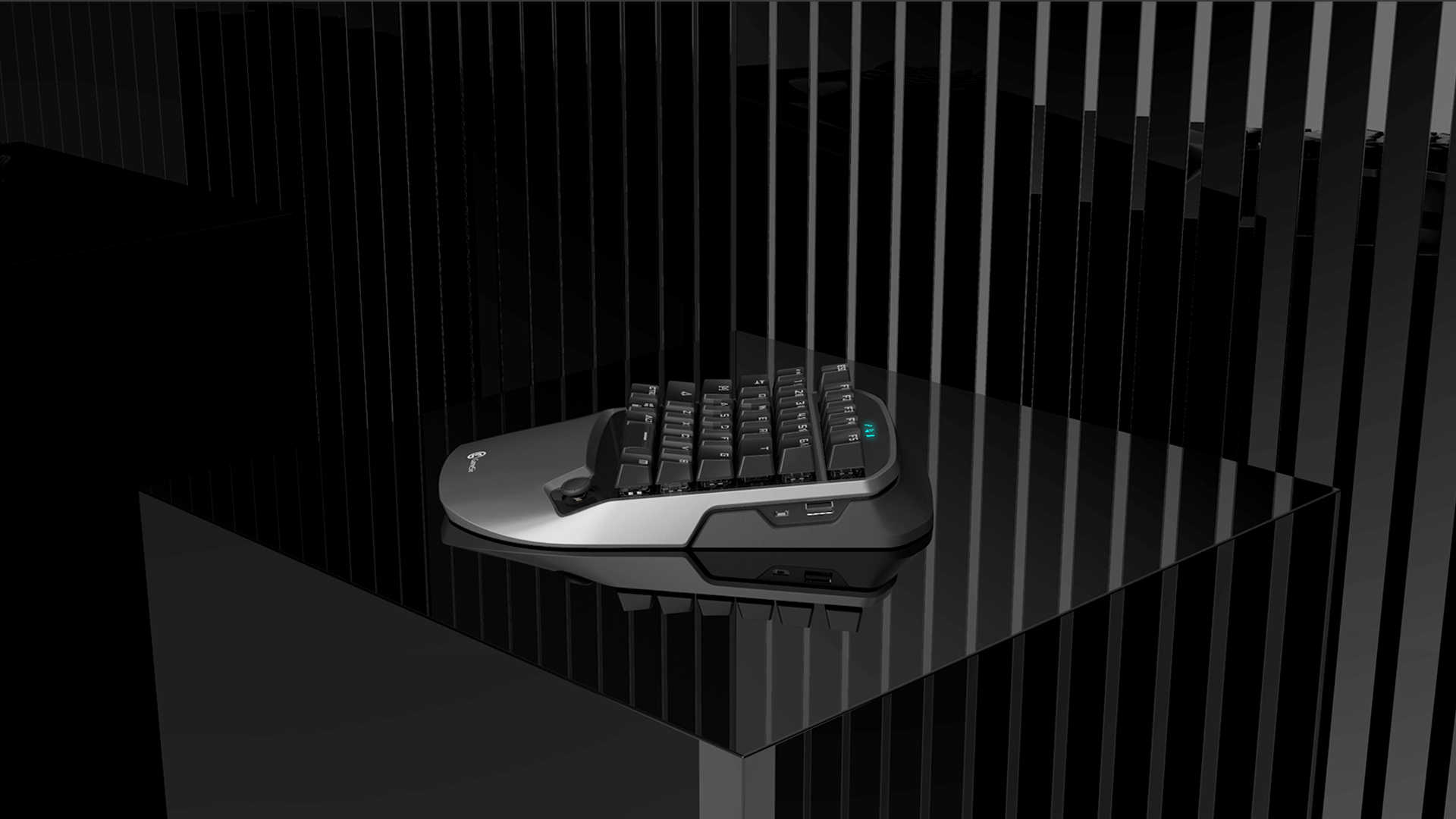 Gaming keyboard，One handed keyboard，industrial design，
