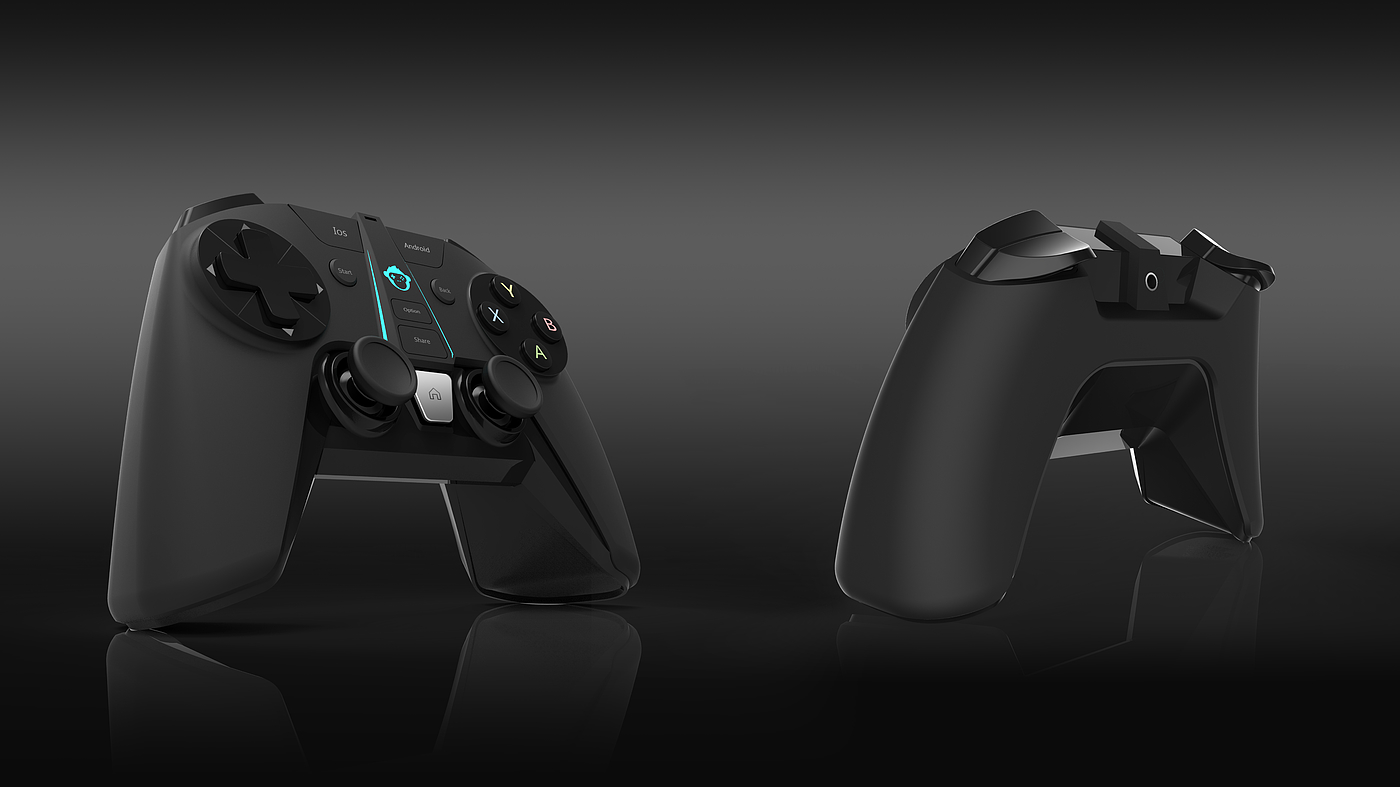 Game handle，industrial design，game，Sports car，Mobile Games，intelligence，Modeling design，