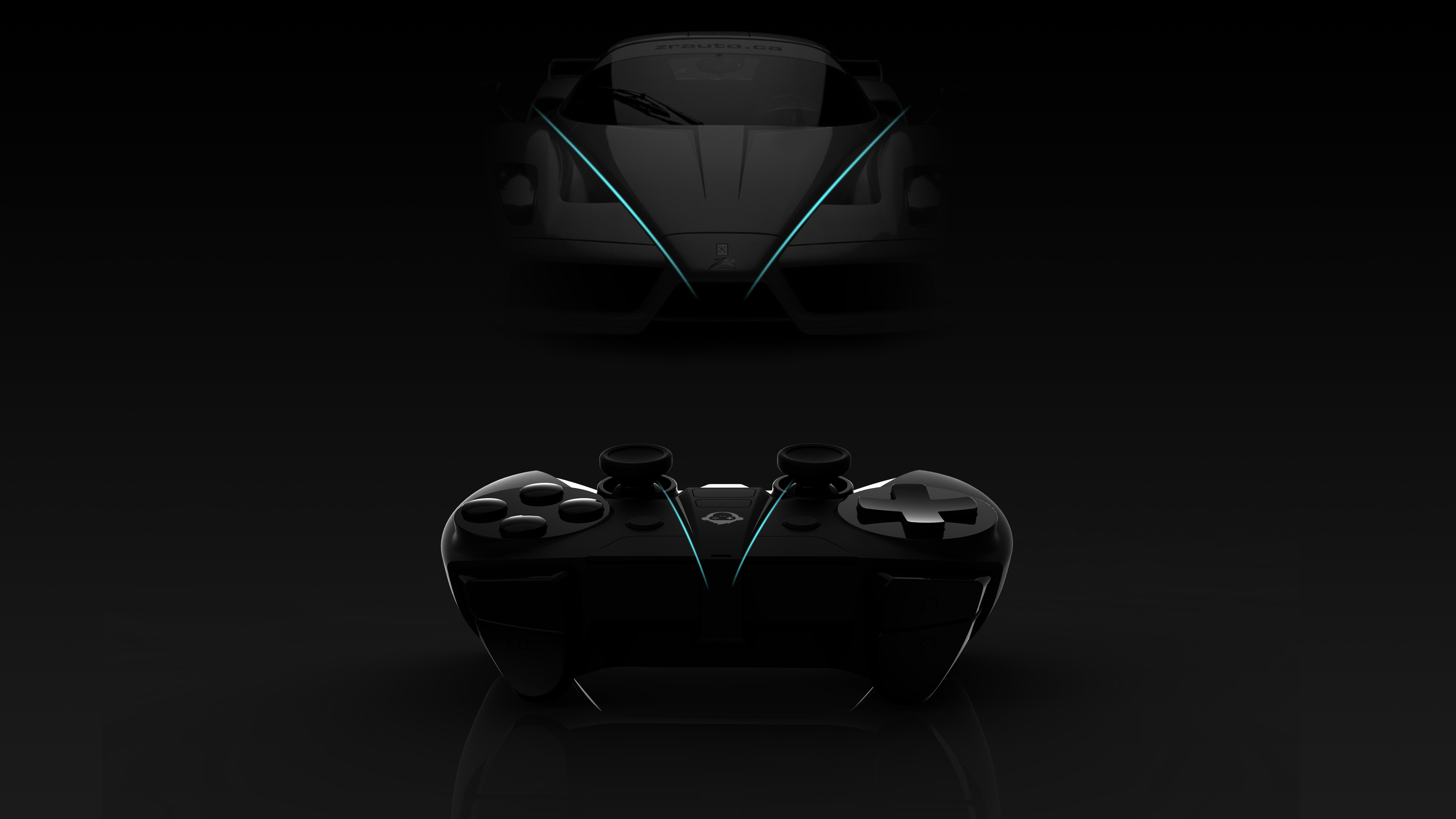 Game handle，industrial design，game，Sports car，Mobile Games，intelligence，Modeling design，