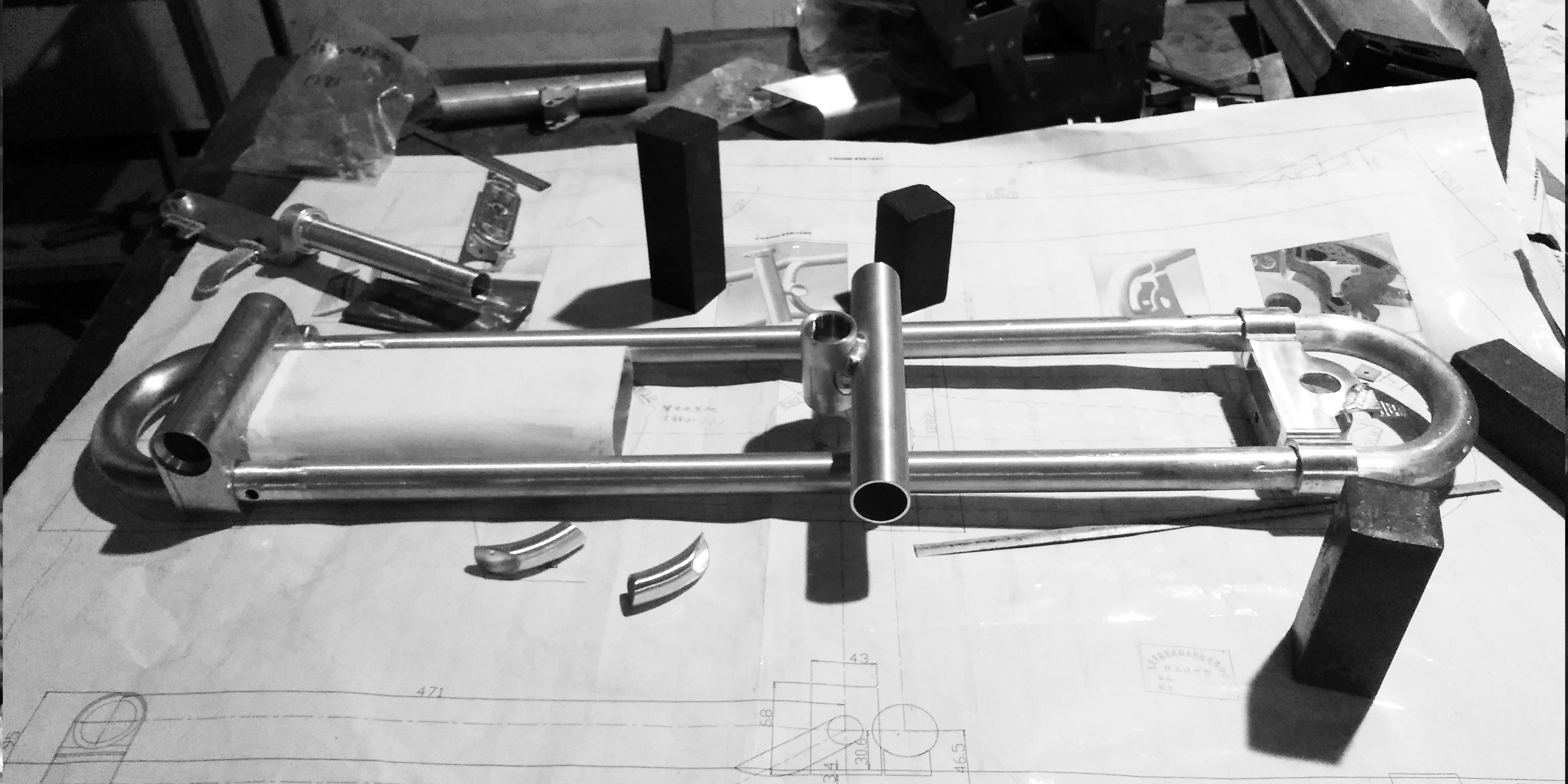 Frame processing，industrial design，Intelligent travel，Folding bike，Scooter，