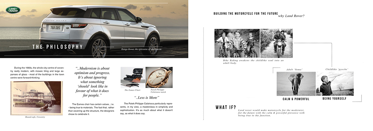 industrial design，intelligence，science and technology，Motorcycle design，Land Rover，