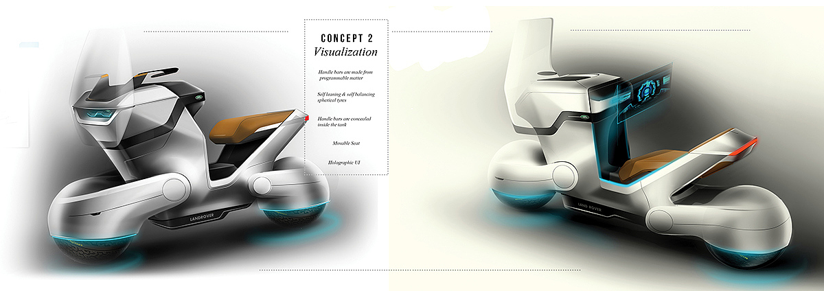 工业设计，智能，科技，摩托车设计，路虎，
