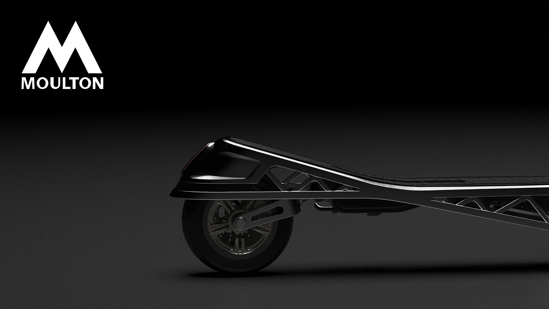 BK Hwang，Moulton 'AM'，black，Electric，Scooter，