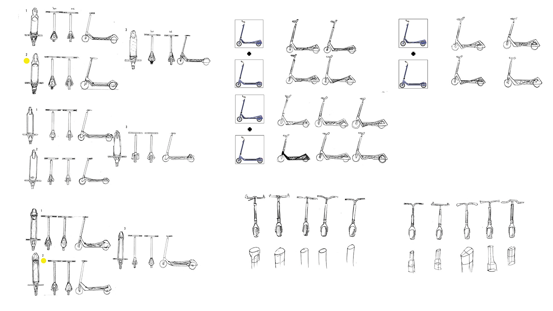 BK Hwang，Moulton 'AM'，black，Electric，Scooter，