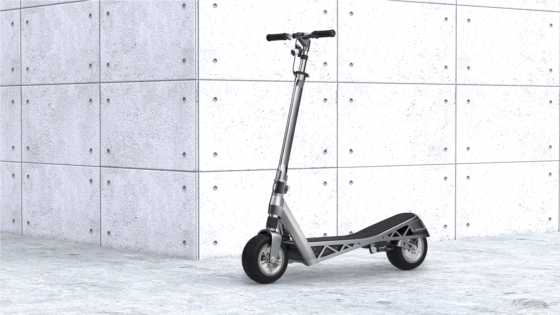 BK Hwang，Moulton 'AM'，black，Electric，Scooter，