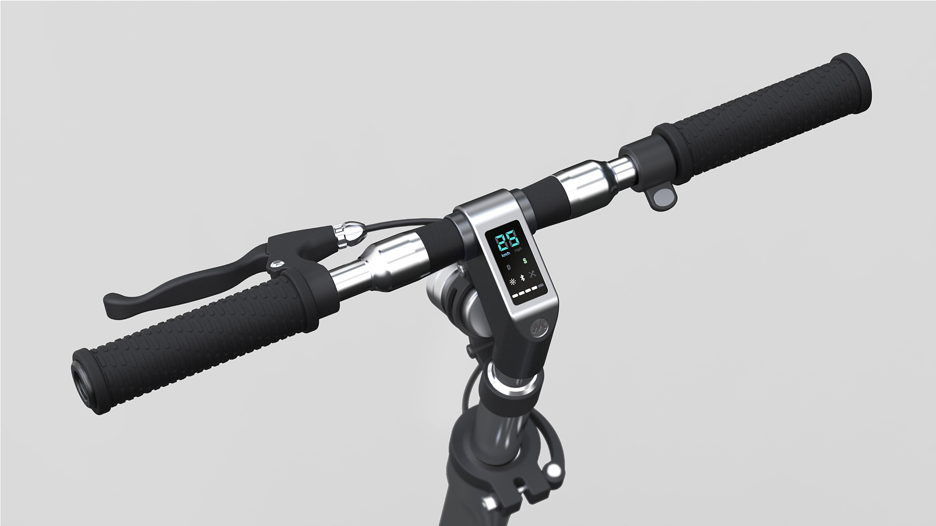 BK Hwang，Moulton 'AM'，black，Electric，Scooter，