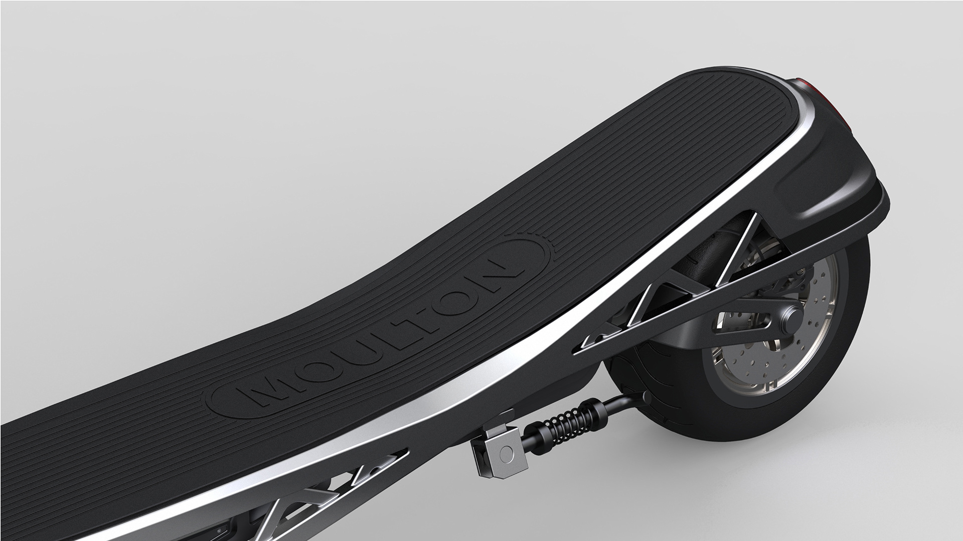 BK Hwang，Moulton 'AM'，black，Electric，Scooter，