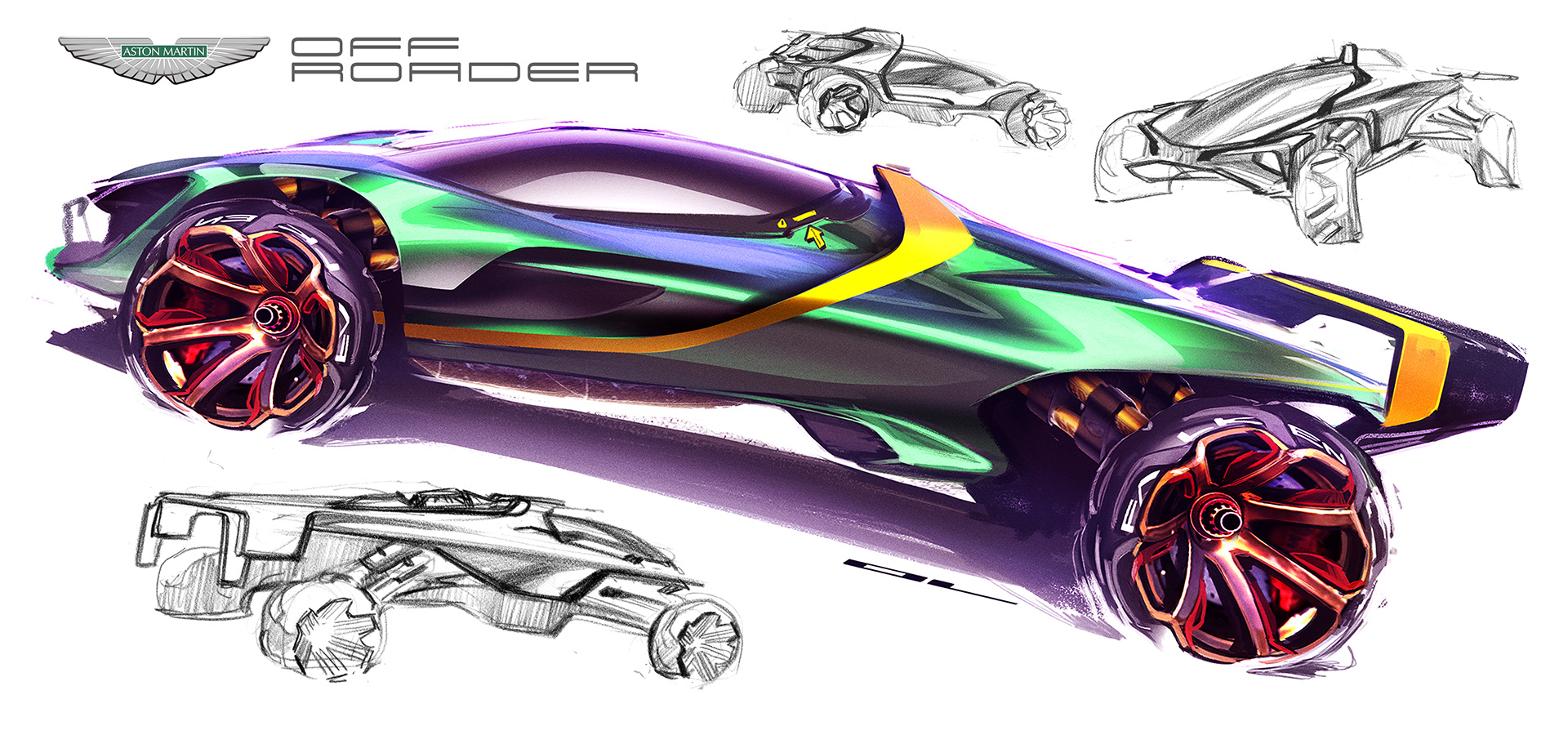 Automobile design，design scheme，sketch，automobile，