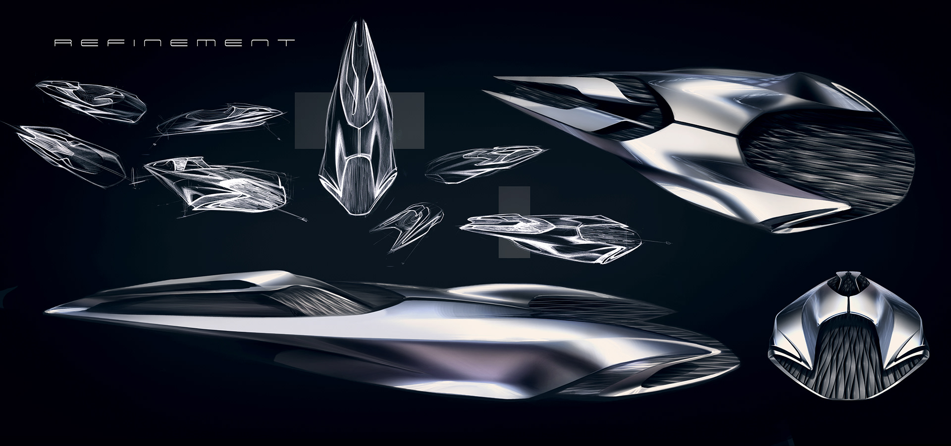 Automobile design，design scheme，sketch，automobile，