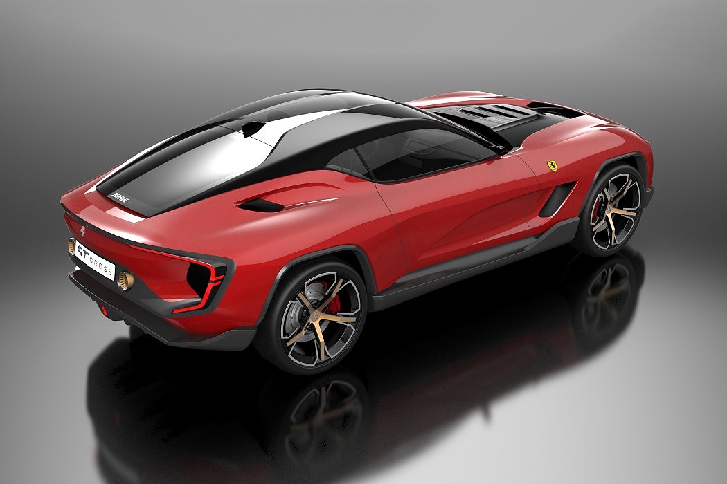 Ferrari GT Cross，Ferrari，vehicle，Sports car，