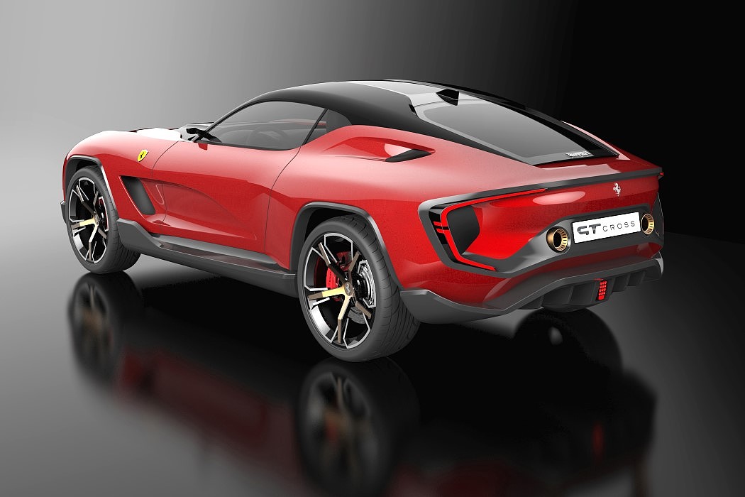 Ferrari GT Cross，Ferrari，vehicle，Sports car，