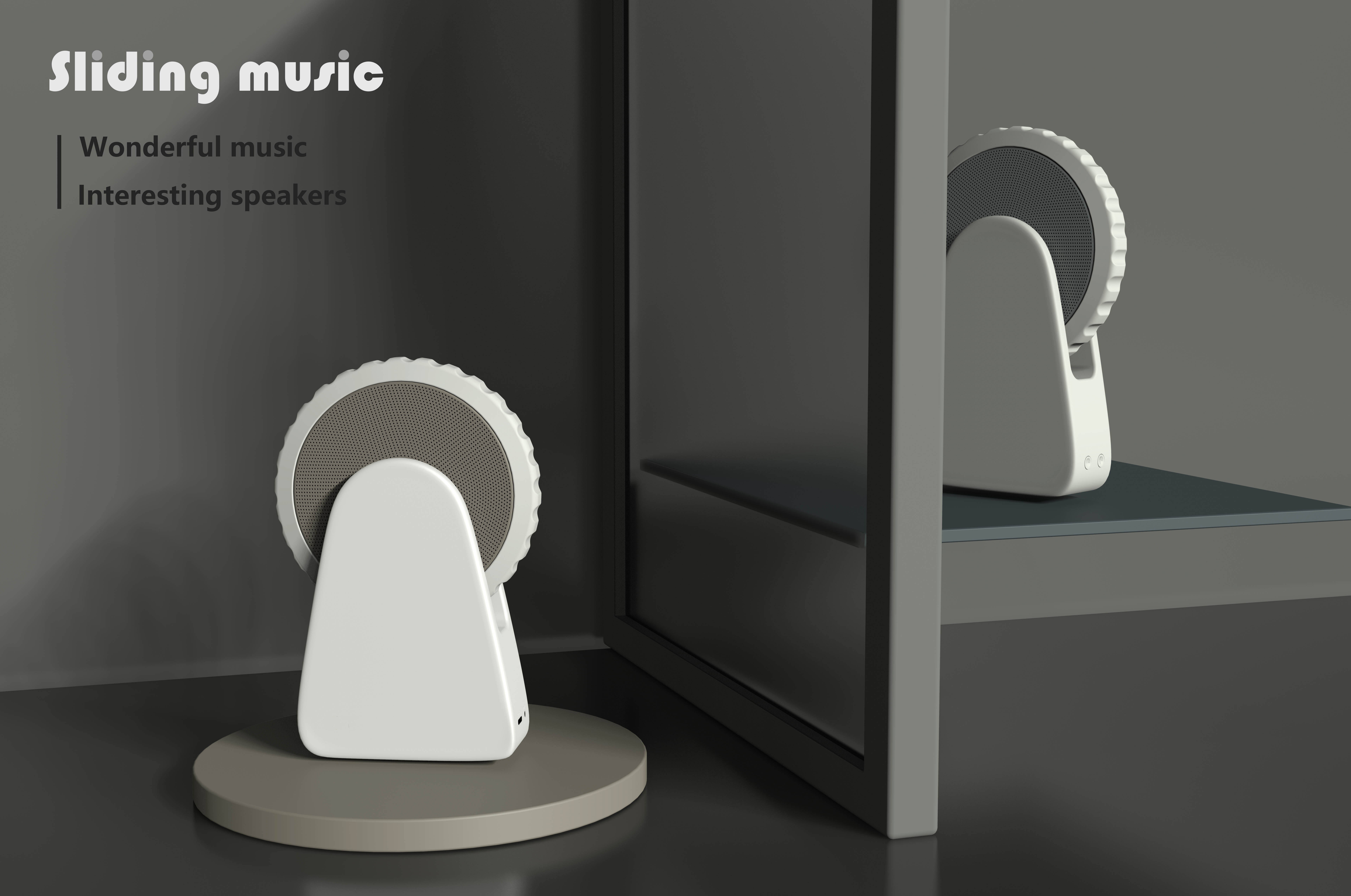 Speaker, sliding,，