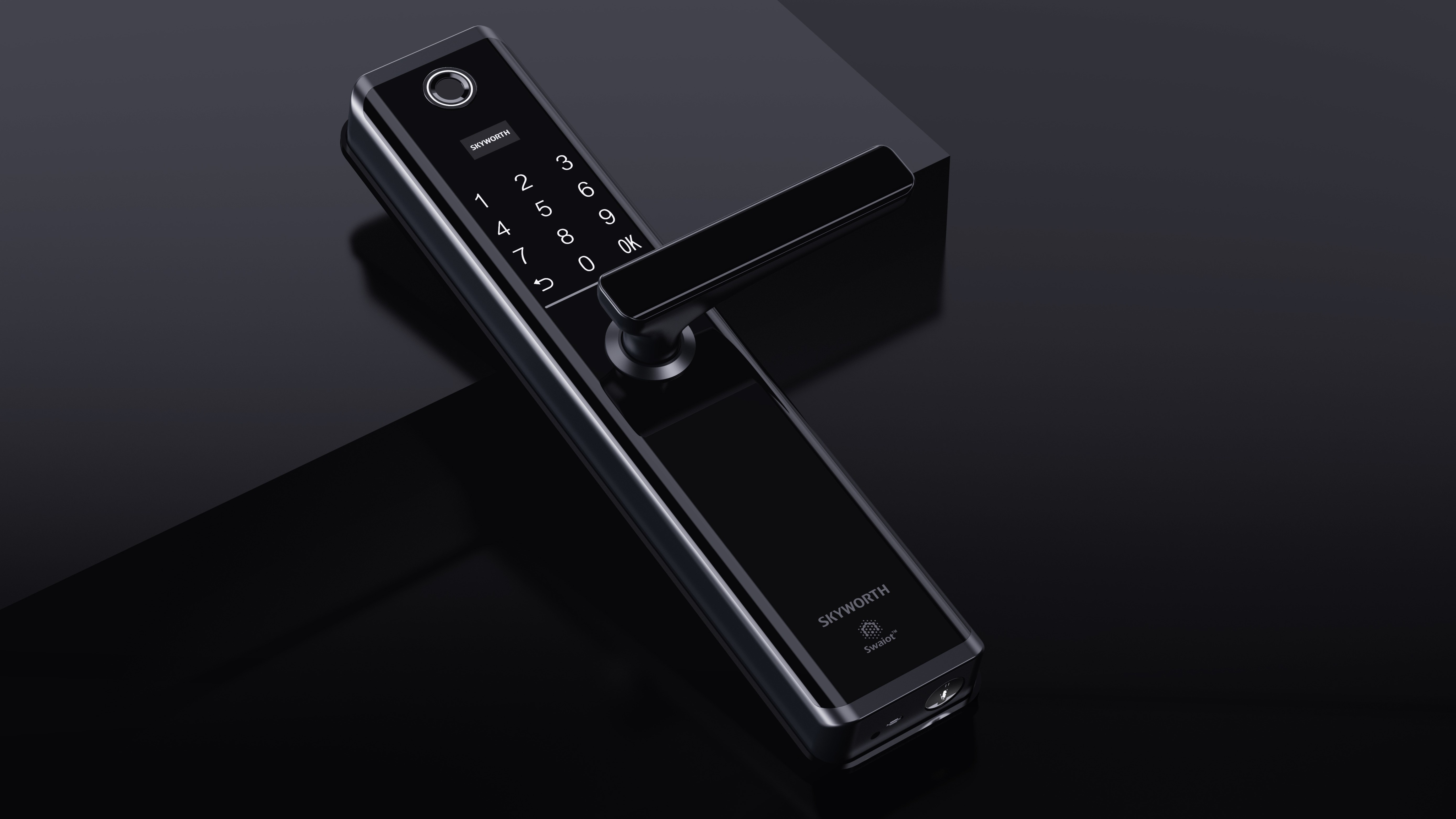 Intelligent door lock，