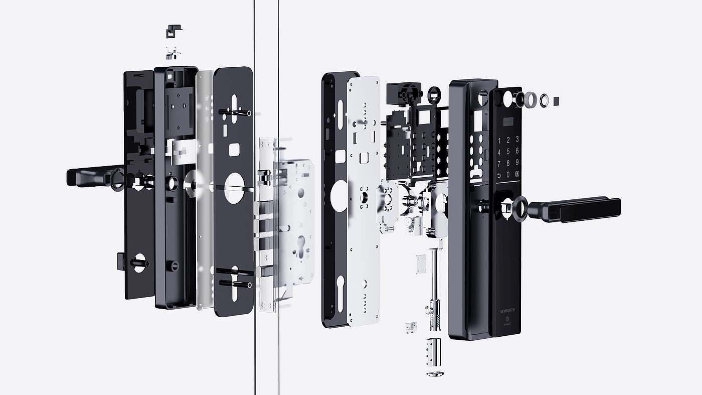 Intelligent door lock，