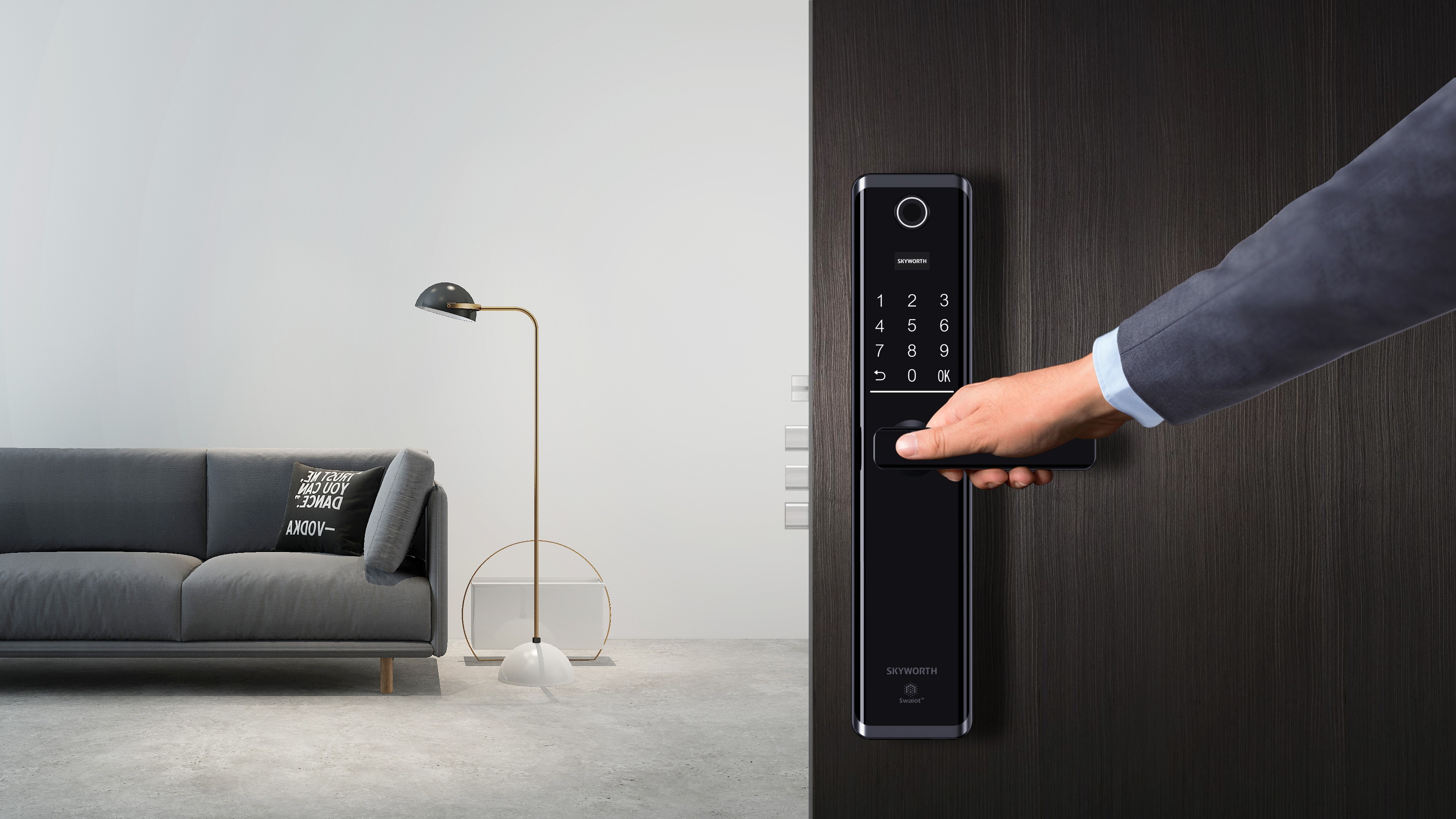 Intelligent door lock，