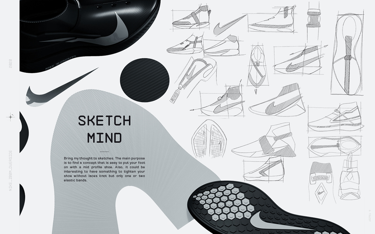 black，Running shoes，Nike Zoom，