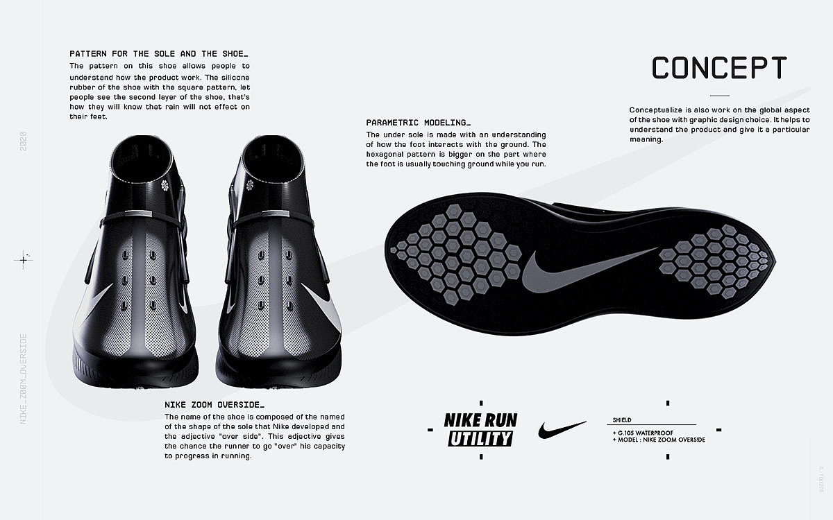 黑色，跑鞋，Nike Zoom，