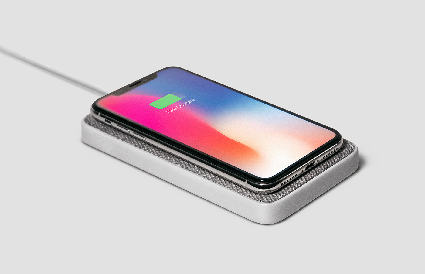 Wireless Charger N，wireless charger ，white，