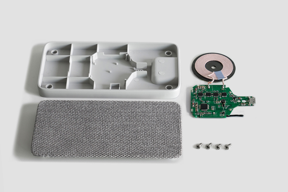 Wireless Charger N，wireless charger ，white，