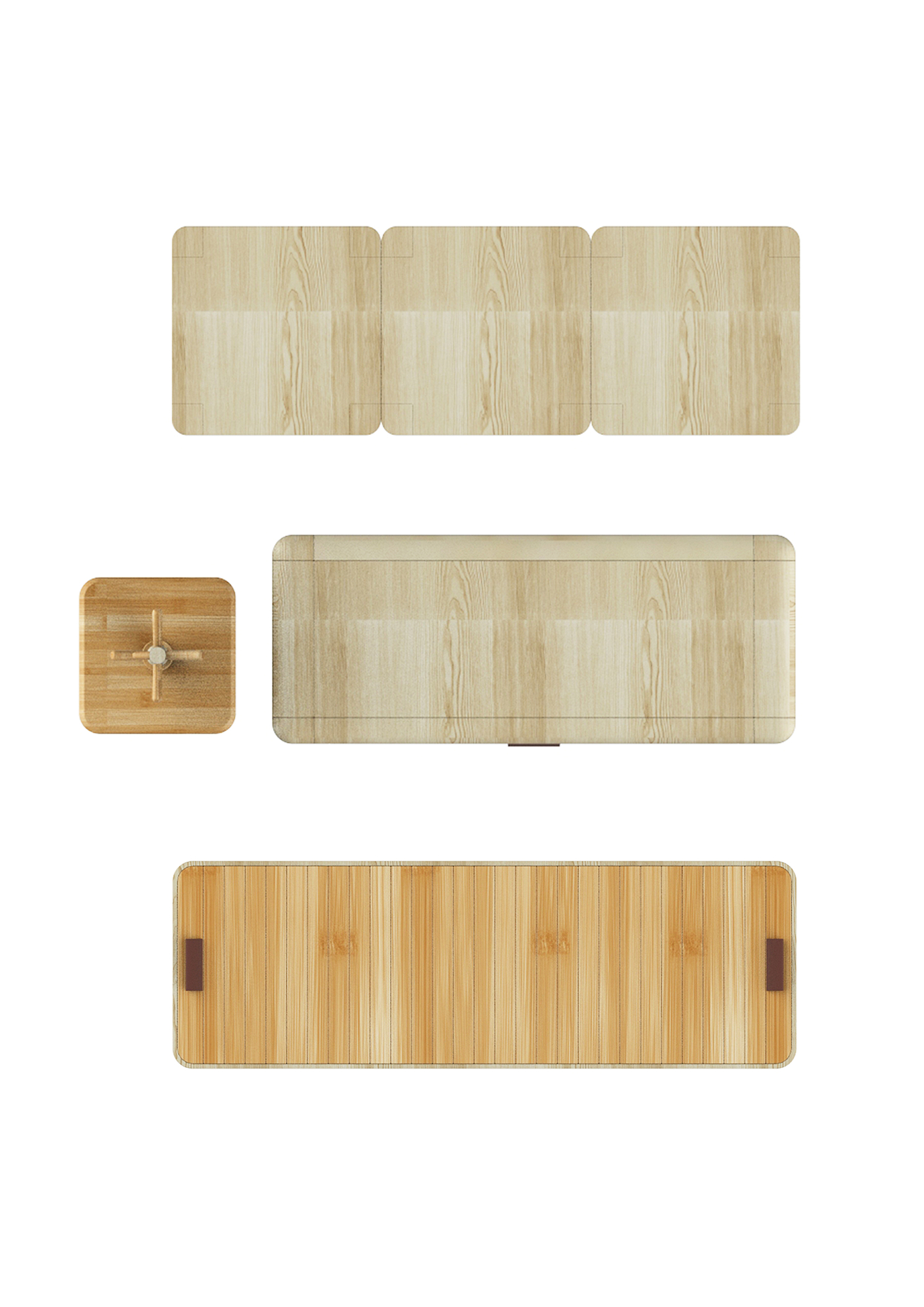 Bamboo and wood home，