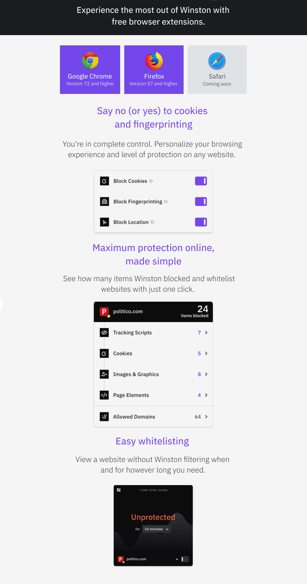 Winston，Protect data，Electronics，product design，