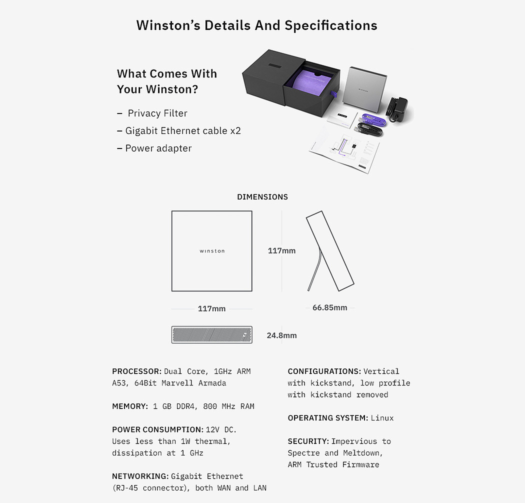 Winston，保护数据，数码产品，产品设计，