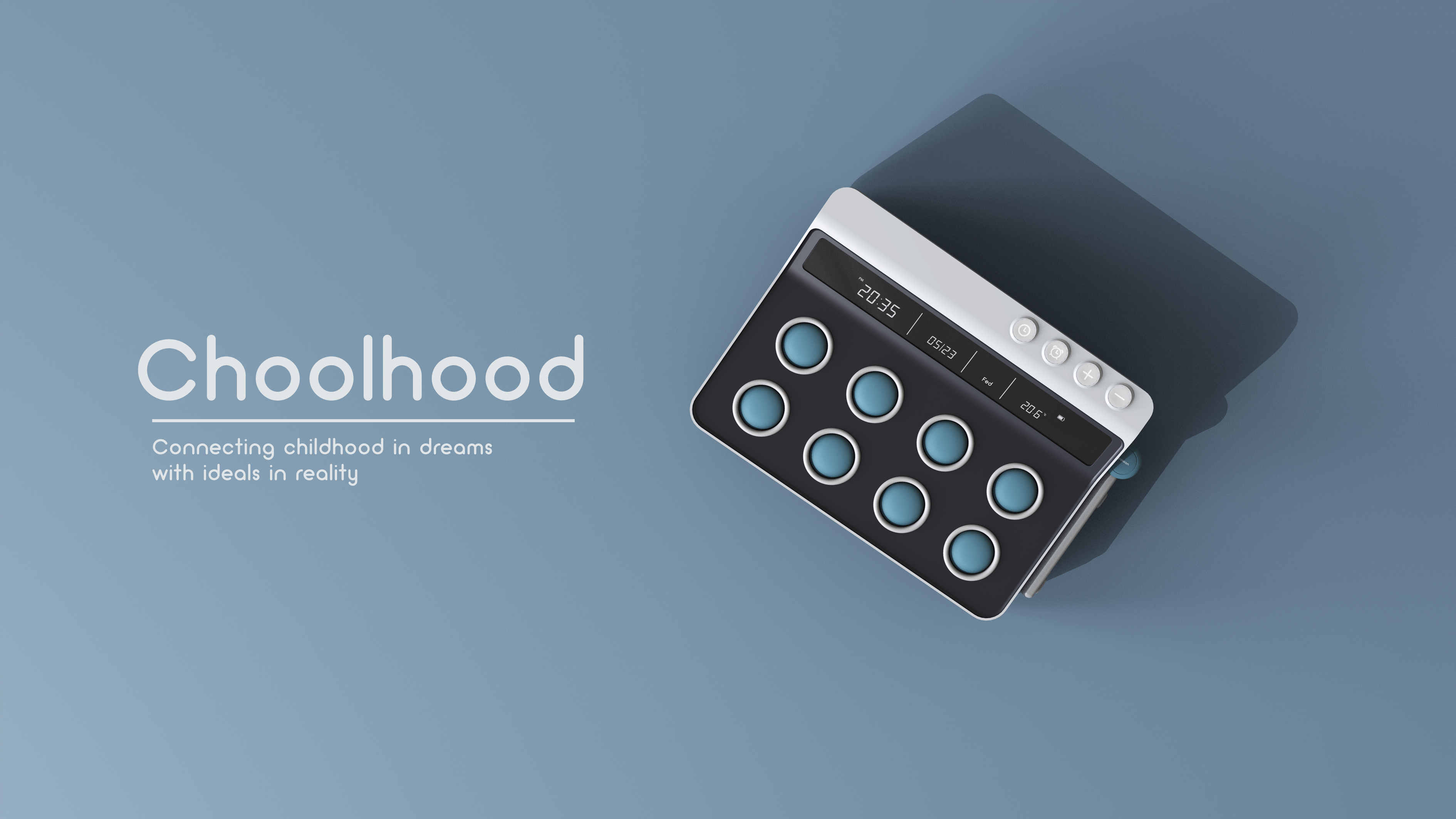 Creative alarm clock，