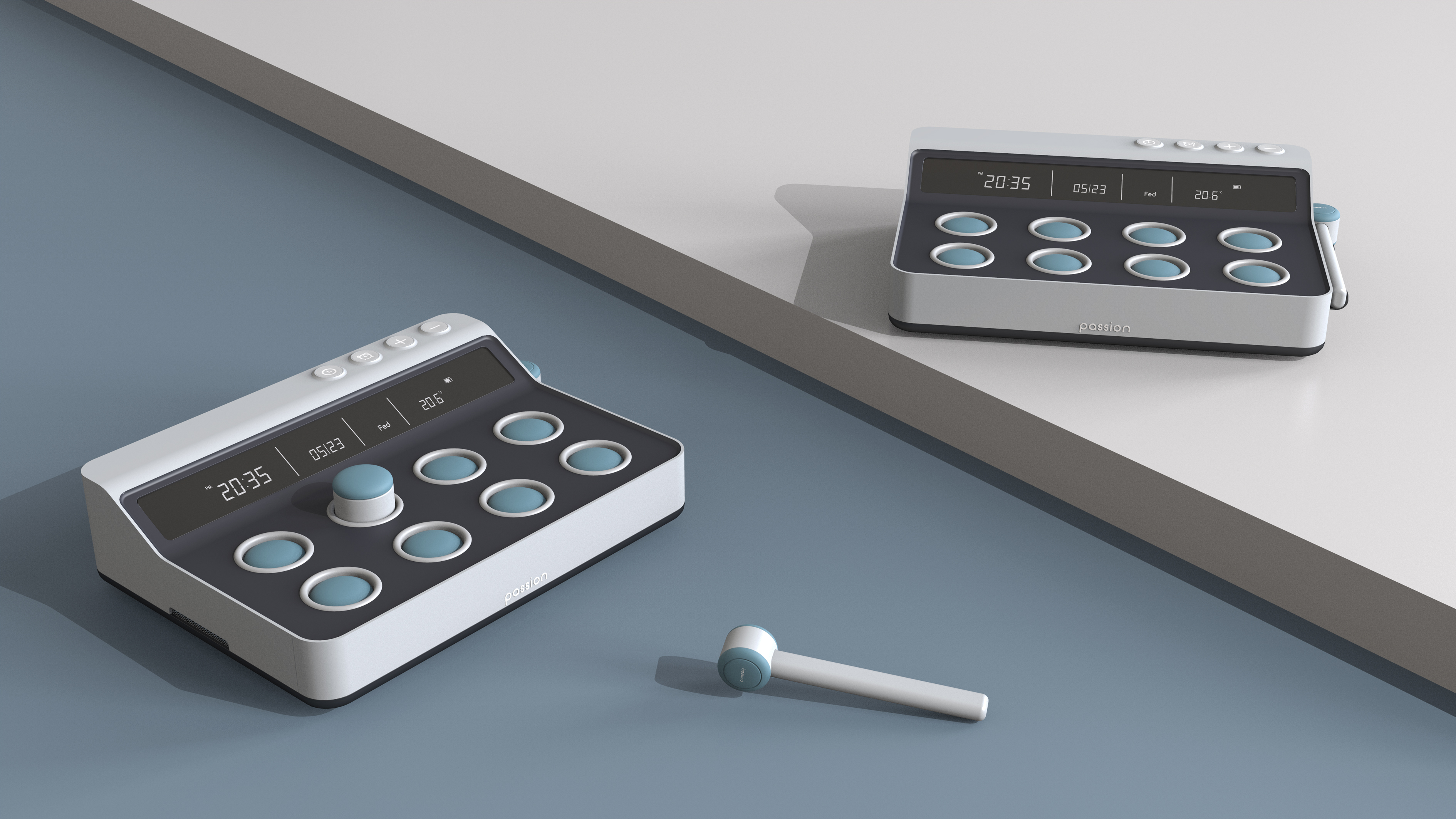 Creative alarm clock，