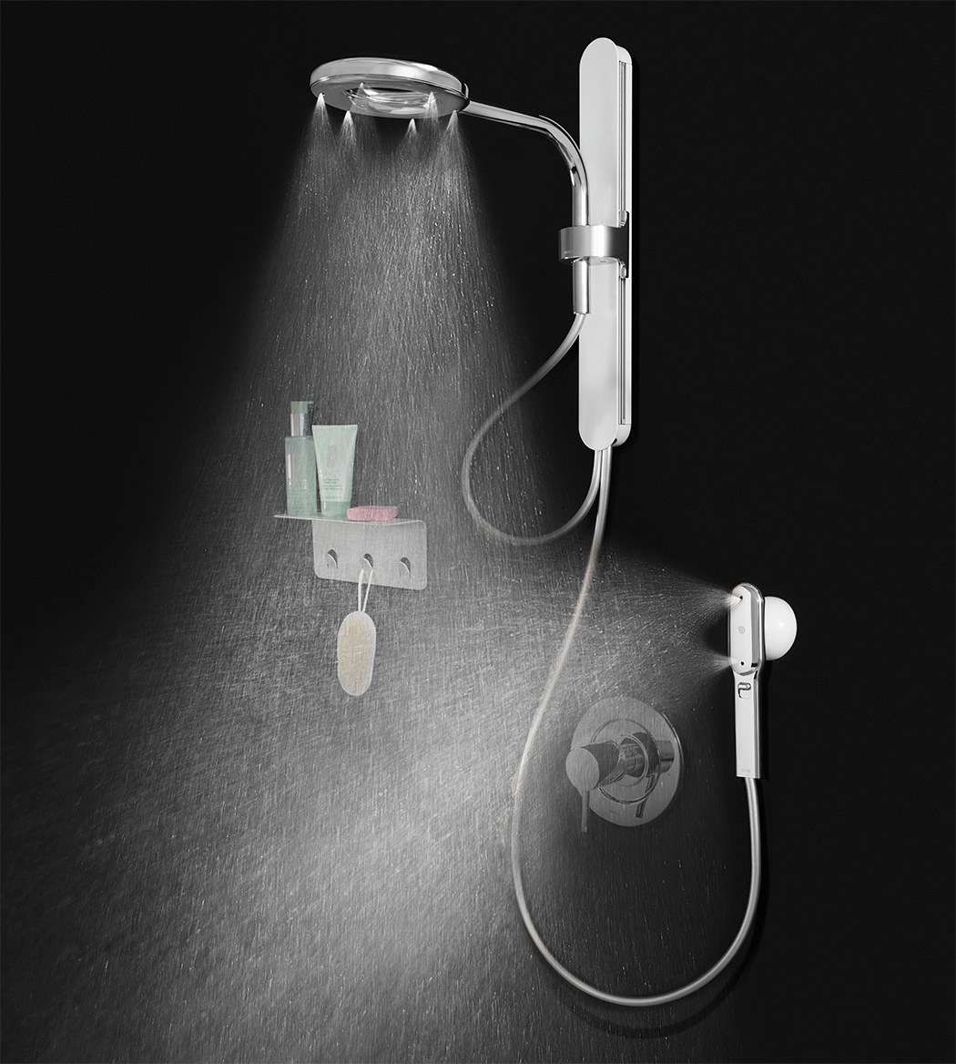 Experience design，water conservation，bathroom，Shower，Nozzle，shower，