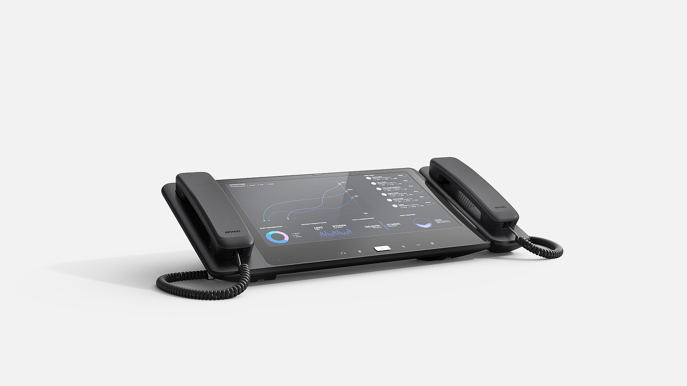 IP phone，industrial design，