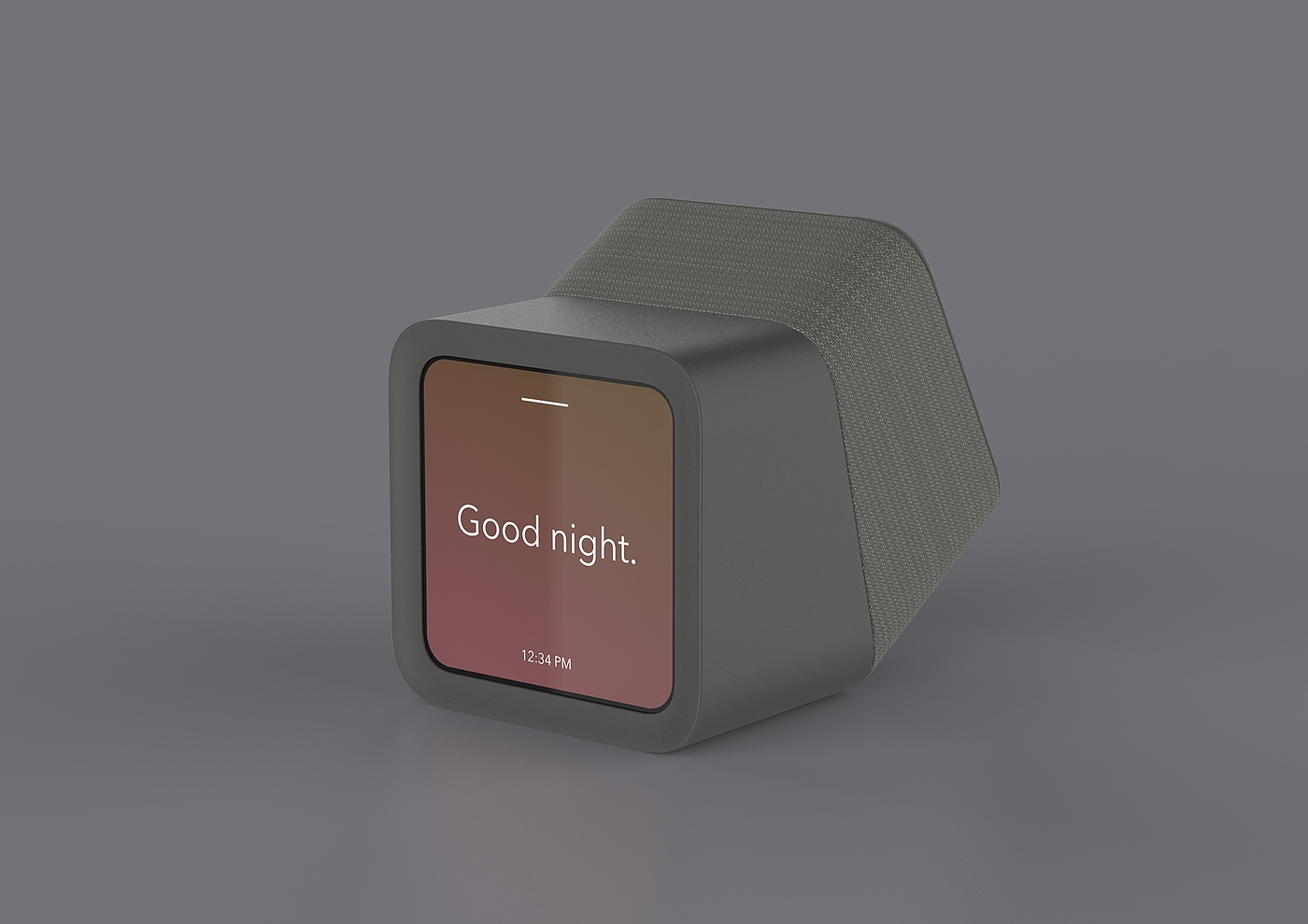 Intelligent alarm clock，industrial design，Seesaw，