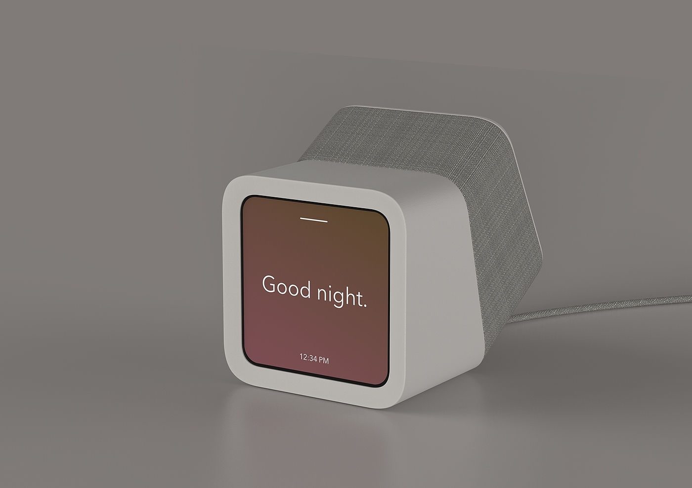 Intelligent alarm clock，industrial design，Seesaw，