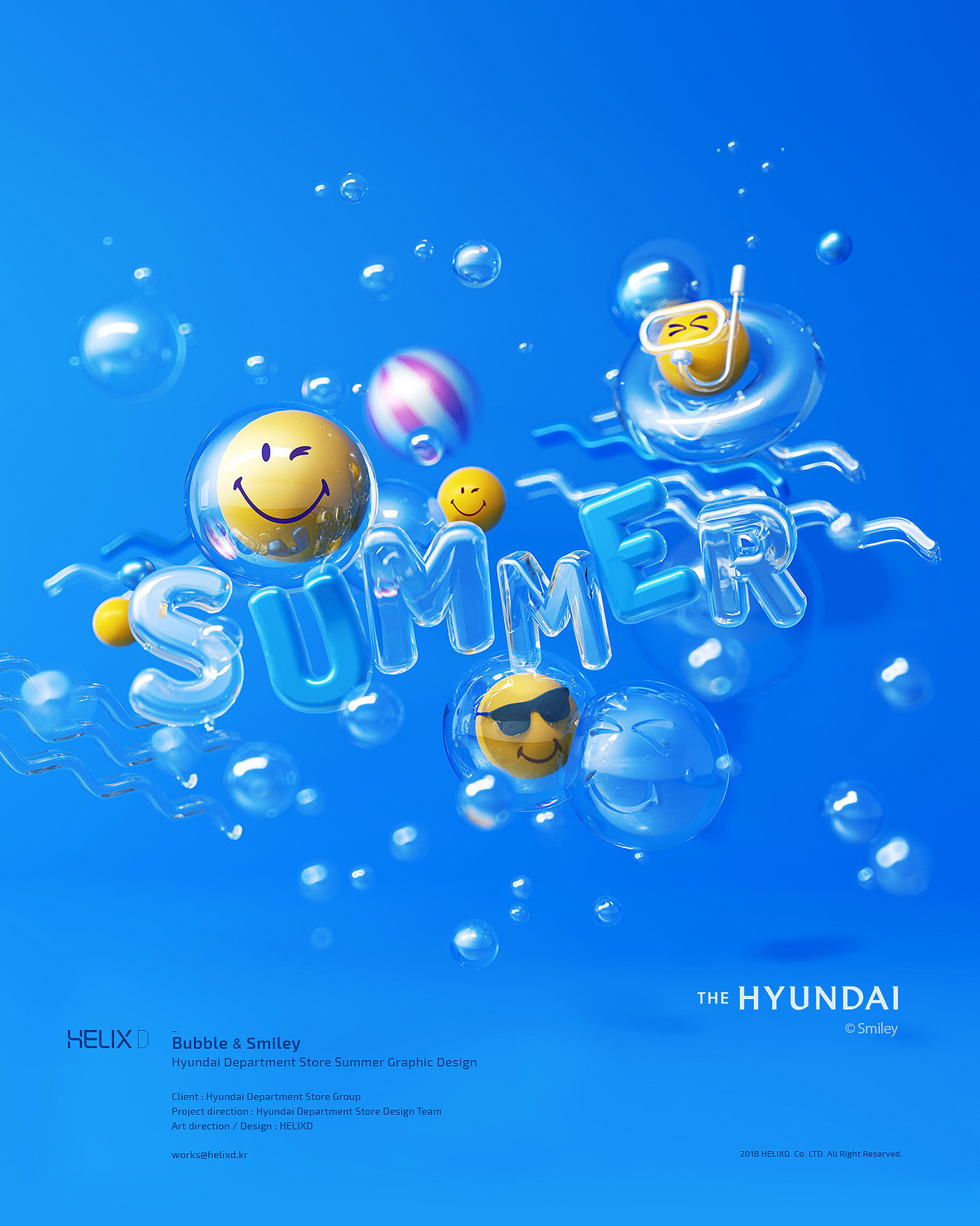 Bubbles and smiley faces，market，Graphic Artist Designer，originality，