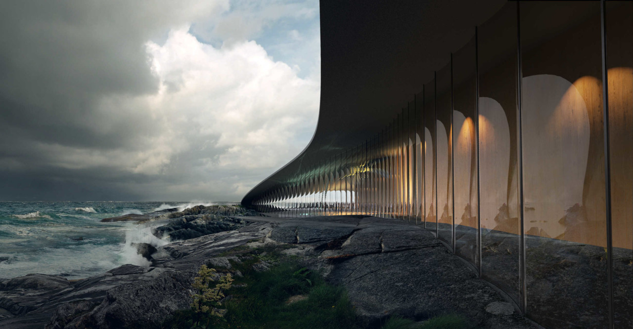 Whale watching Culture Center，Dorte Mandrup，Architectural design，industrial design，