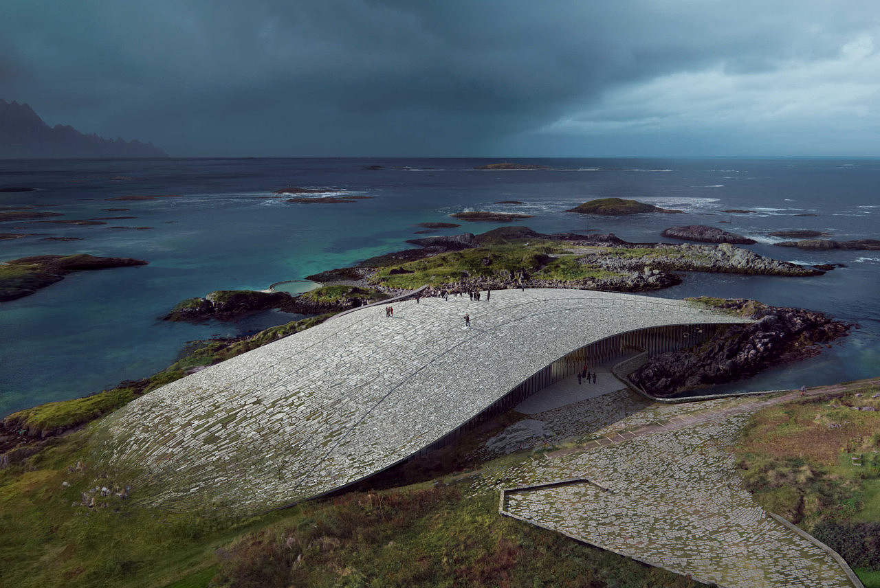 Whale watching Culture Center，Dorte Mandrup，Architectural design，industrial design，