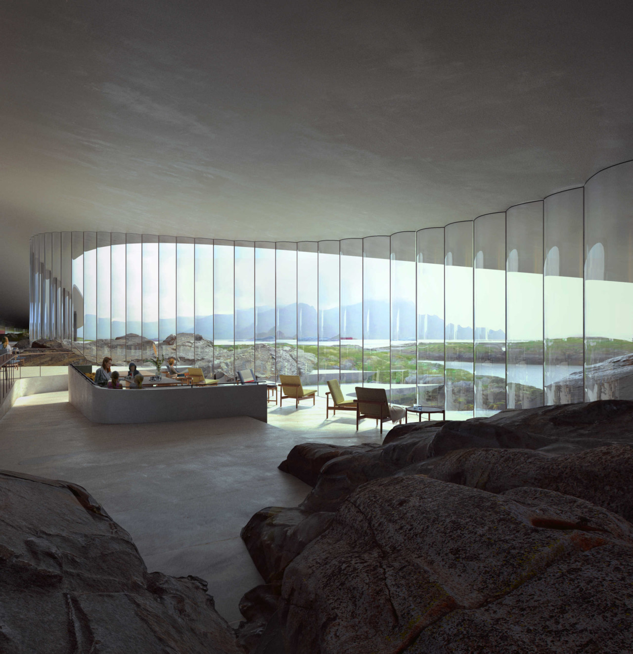 Whale watching Culture Center，Dorte Mandrup，Architectural design，industrial design，